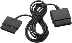 Aomoproing 1.8m Controller-Dance Pad Wheel Gun-Power Supply Extension Cable Cord Line Compatible for PS1/PS2-Slim Line Game-Console