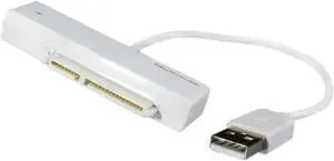 Aomoproing  USB 2.0 male to SATA 7+15 Pin 22P Adapter Cable for 2.5 inch HDD Hard Disk Drive