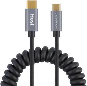 Coiled Micro USB to USB C Cable 4FT CableCreation Coiled USB C to Micro USB OTG 480Mbps Type C to Micro USB Cable to USB C to USB Micro for MacBook Pro Air S21 S20 S10 Pixel 5/4/3/2 etc. 1.2M Black Coiled Micro USB to USB C Cable 4FT CableCreation Coiled USB C to Micro USB OTG 480Mbps Type C to Micro USB Cable to USB C to USB Micro for MacBook Pro Air S21 S20 S10 Pixel 5/4/3/2 etc. 1.2M Black