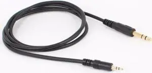 Aomoproing 3.5mm 1/8" Male to 6.35mm 1/4" Male TRS Plug Stereo Audio Adapter Sound Cable for iPod,Mobile Phone,Computer,Home Theater Device
