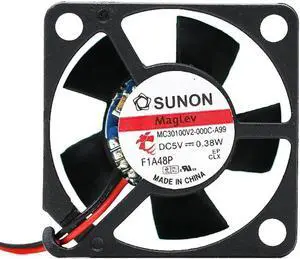 Aomoproing 30mm fan For Sunon MC30100V2-000C-A99 3010 5V 0.38W Quiet Cooling Fan 4.6CFM 8000RPM