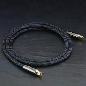 Aomoproing 1m HIFI 5.1 Digital SPDIF Fiber Toslink Optical Audio Cable For TV Box PS4 Speaker Wire Soundbar Amplifier Subwoofer
