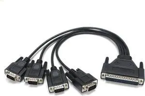 Aomoproing ADVANTECH 4-port Y-cable DB9 connector Adapter For PCI-1612 PCI-1610 4-way serial interface card Aomoproing ADVANTECH 4-port Y-cable DB9 connector Adapter For PCI-1612 PCI-1610 4-way serial interface card