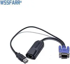 Aomoproing FOR Raritan DCIM-USB USB KVM Ethernet Interface Module Switch Cable