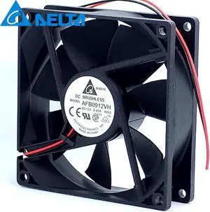 Aomoproing and 9025 9cm 90mm double ball bearing cooling fan 12V 0.60A AFB0912VH wind capacity for Delta 90*90*25mm Aomoproing and 9025 9cm 90mm double ball bearing cooling fan 12V 0.60A AFB0912VH wind capacity for Delta 90*90*25mm