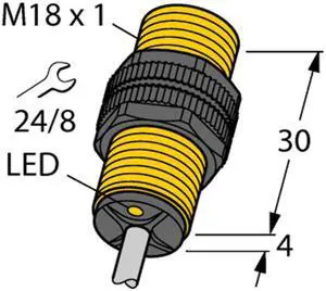Aomoproing TURCK BI5-P18-Y1X/S97 4035001 Inductive sensor