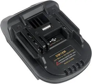 Aomoproing DM18M Adapter DM18M Tool Convertor for Dewalt and MILWAUKEE Convert for MAKITA Adapter