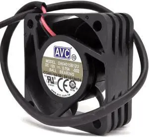 Aomoproing 2pcs For AVC da04015b12u 4cm 4015 40X40X15mm 12V 0.75A 9800RPM computer CPU power supply chassis switch high volume fan