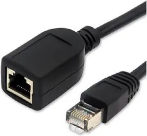 Aomoproing Pure copper RJ45 network cable extension cable and extension cable RJ45 male to female computer gigabit network connection cable(1.5M)(RJ45 8P 1PCS)