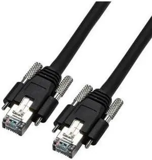 Aomoproing Industrial camera CCD gigabit network cable High flexible drag chain shield with screw fixed dynamic network cable(1M)(CCD CABLE 1PCS)
