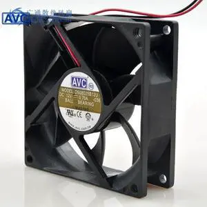 Aomoproing 80*80*25MM 8CM 80mm DS08025B12U 12V 0.70A double ball-bearing computer cooling fan for AVC