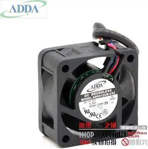 Aomoproing FOR ADDA AD0412UB-C52 4020 DC 12V 0.18A 4CM three line axial case cooling fan