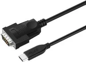 Aomoproing Type-c to RS232com serial cable Laptop connected to printer scanner driver free data cable