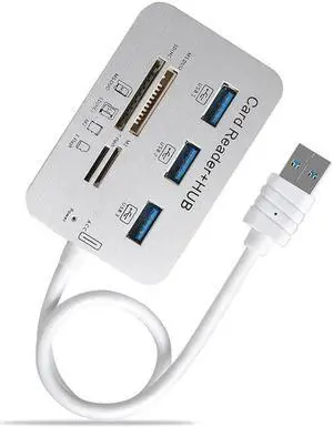 Aomoproing USB HUB 3.0 USB Splitter 3 Ports Extensor Multi USB Extension Multiple 3 0 Hub SD Card Reader USB3.0 Expander for PC