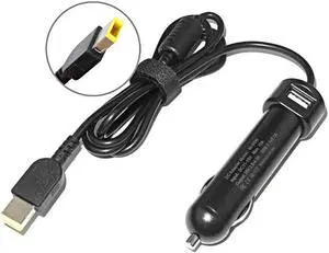 Aomoproing Laptop Car Charger 20V 4.5A 90w for X240S E431 E531 G500 G505 T440 E431 E360 S3 Notebook Dc Power Supply Adapter