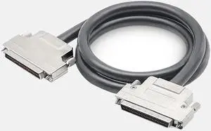 Aomoproing SCSI68 pin connection cable db68 pin male to male connection cable DB68 core all copper data cable for pin SCSI cable(3M)(DB68 M TO M 1PCS)