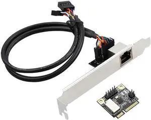Aomoproing MINI PCIE Gigabit Network Adapter card with RTL8111H 10/100/1000M MINI PCI-E TO 1000M LAN card