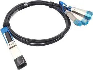 Aomoproing 100G QSFP28-4SFP28 DAC 2M Breakout Cable OEM Compatible Arista Mellanox Generic Mikrotik