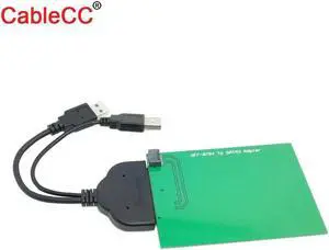 Aomoproing Ssd Adapter To Sata 22pin 2.5\" Disk Usb 3.0 Card Risk Wd5000mpck Sff-8784 Express