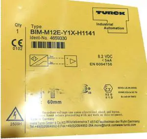 TURCK BIM-M12E-Y1X-H1141 1074003 Inductive sensor