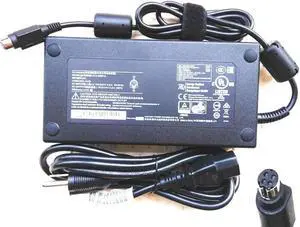 Aomoproing Replacement AC Adapter 19.5V 11.8A for Clevo P750DM-G P770DM P751ZM Gaming Laptop A12-230P1A A230A003L X01 T5 T5S T5X T7 230W 4 PIN