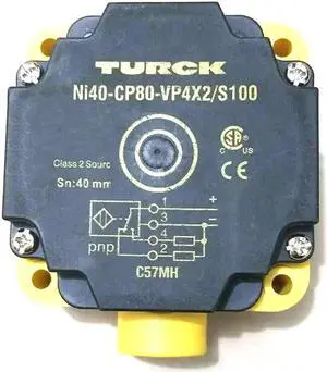Aomoproing TURCK NI40-CP80-VP4X2/S100 15095 Inductive sensor PNP