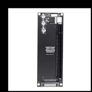 Aomoproing  PCIe to SFF-8611 Adapter,Oculink SFF-8611 to PCIe PCI-Express 16X 4X Adapter with SATA Power Port for Mainboard Graphics