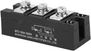 MTC160A 1600V Two-way Thyristor Module Silicon Controlled Rectifier Diode Metal Case 3 Pins 160A Bridge Rectifier
