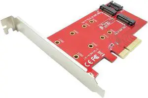Aomoproing PCI-e X4 to NGFF (M.2) SSD Adapter Card PCIe ngff Adapter Extension Card Support system disk boot PCI-E Power Supply