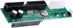 Aomoproing SATA Disk to IDE/PATA 40Pin Motherboard Converter Adapter PCBA for Disk Drive