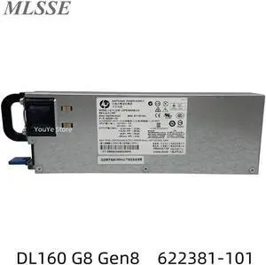 Aomoproing For DL160 G8 Gen8 500W Server Power Supply DPS-500AB-3 A 622381-101 671797-001 Full ping