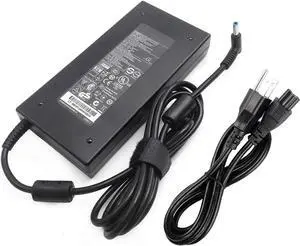 New Slim 150W Power Supply Charger 917677-001 for HP OMEN x by 15 17 ZBook Studio 15 G3 G4 G5 ADP-150XB B 776620-001 917677-003 740243-001 775626-003 PC Laptop Adapter Cord 19.5V 7.7A 150 Watt