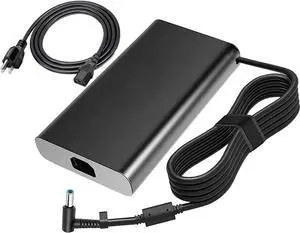 Aomoproing 200W AC Charger Fit for HP OMEN 15 15t 17 17t ZBook 17 15 G3 G4 G5 G6 G7 Pavilion Gaming 15 17 16 L00818-850 TPN-DA10 TPN-LA21 L73385-001 Laptop Power Supply Adapter