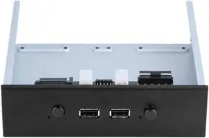 Aomoproing  5.25 Optical Drive with 2 Channel HDD Power Control Switch and 2 USB2.0 connector for Desktop PC