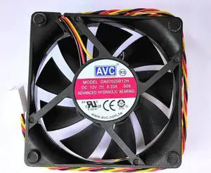 Aomoproing DA07020R12H For AVC 7020 7mm Fan Cooling 3-Wire Thermal Temperature Control 12V 0.33A 4500RPM Aomoproing DA07020R12H For AVC 7020 7mm Fan Cooling 3-Wire Thermal Temperature Control 12V 0.33A 4500RPM