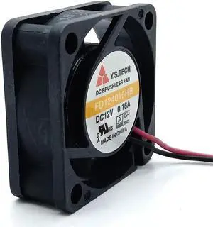 Aomoproing FD124015HB For Y.s.tech 4015 12V Two-Wire Switch Cooling Fan 40mm