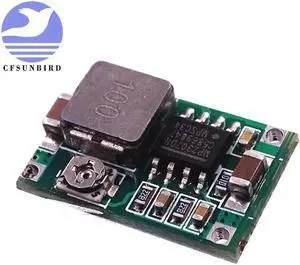 Aomoproing Mini360-convertidor reductor de DC-DC, módulo de corriente de 4,75 V-23V a 1V-17V, 17x11x3,8mm, SG125-SZ + Aomoproing Mini360-convertidor reductor de DC-DC, módulo de corriente de 4,75 V-23V a 1V-17V, 17x11x3,8mm, SG125-SZ +