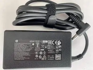 Aomoproing Replacement HP 65W Blue tip AC Adapter for HP Elitebook 830 G5 / 840 G3 G4 G5 / 850 G3 G4 G5 / ProBook 450 G3 G5, Compatible with P/N: 710412-001, L25298-001, PA-1650-20HL, TPN-LA16.