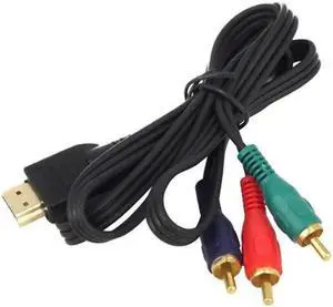 Aomoproing 1M HDMI-compatible Male to 3 RCA Video Audio AV Adapter Cable 3RCA Stereo Converter Component for TV Set-Box DV DVD PC Aomoproing 1M HDMI-compatible Male to 3 RCA Video Audio AV Adapter Cable 3RCA Stereo Converter Component for TV Set-Box DV DVD PC