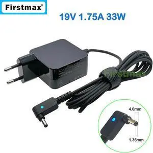 Aomoproing 19V 1.75A 33W laptop AC power Adapter Charger for X202 X202E X453M X453MA X553M X553MA X553S X553SA Chromebook C200 EU Plug