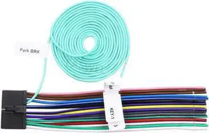 Aomoproing Arnés de cables para jpeg, unidad estéreo de Radio, DVD, MP3, reproductor de CD, enchufe de alimentación de 20 pines Aomoproing Arnés de cables para jpeg, unidad estéreo de Radio, DVD, MP3, reproductor de CD, enchufe de alimentación de 20 pines