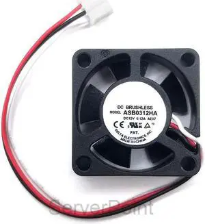Aomoproing For DELTA 3CM ASB0312HA AE07 12V 0.12A 3Wires Square cooling fan HZDO 30*30*10mm