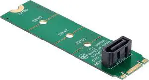 Aomoproing NGFF B/M-key M.2 to Vertical SATA 7 Pin Hard Disk Drive SSD PCBA Extension Adapter for Motherboard Aomoproing NGFF B/M-key M.2 to Vertical SATA 7 Pin Hard Disk Drive SSD PCBA Extension Adapter for Motherboard
