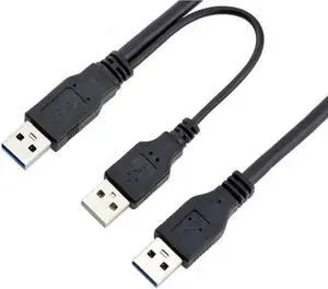 Aomoproing Câble de données Sata 3.0 M + USB 3.0 Type A vers USB 0.6 A mâle, connecteur pour disque dur, nouveauté