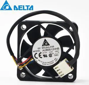 Aomoproing 1pcs AUB0512HHB W401 DC12V 0.2A 5015 50mm 50x50x15mm 4Pin Server Cooling Fan pwm for delta Aomoproing 1pcs AUB0512HHB W401 DC12V 0.2A 5015 50mm 50x50x15mm 4Pin Server Cooling Fan pwm for delta