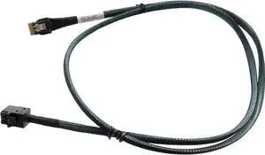 Aomoproing SlimSAS 4X to MiniSAS HD 4X,SFF-8654 38pin to SFF-8643 36pin Cable 80cm