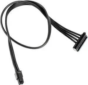Aomoproing PC Power Supply Cable Mini 4 Pin to SATA SSD for M410 M415 M425 B415 M610 M710 M4200R Motherboard 4P to 1 / Turn 2 SATA (Type 1 40cm)