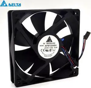 Aomoproing AFB1224SH 12025 12CM 120mm 24V 0.42A wind capacity inverter cooling fan thermostat for Delta 120*120*25mm Aomoproing AFB1224SH 12025 12CM 120mm 24V 0.42A wind capacity inverter cooling fan thermostat for Delta 120*120*25mm