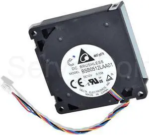 Aomoproing Well Tested BSB0512LAA01 Four PINS Blower Turbo Cooler CPU Cooling DC12V 0.10A 5CM Fan