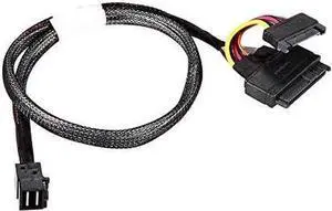 Aomoproing 50CM HD Mini-SAS(SFF-8643) to U.2 (SFF-8639) NVMe SSD Cable